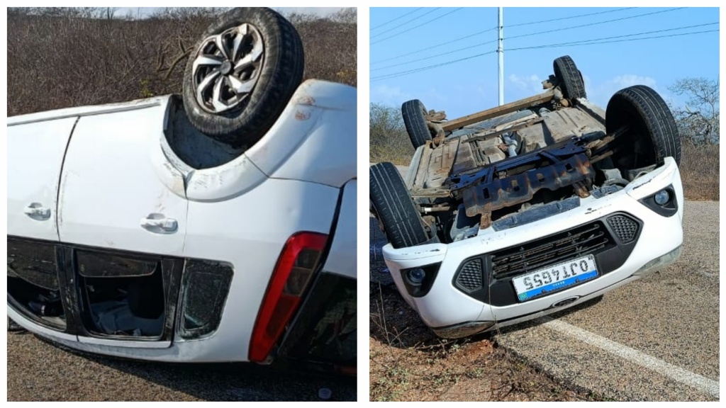 Grave acidente foi registrado no primeiro dia de Janeiro em Areia Branca na manhã desta quinta (01)