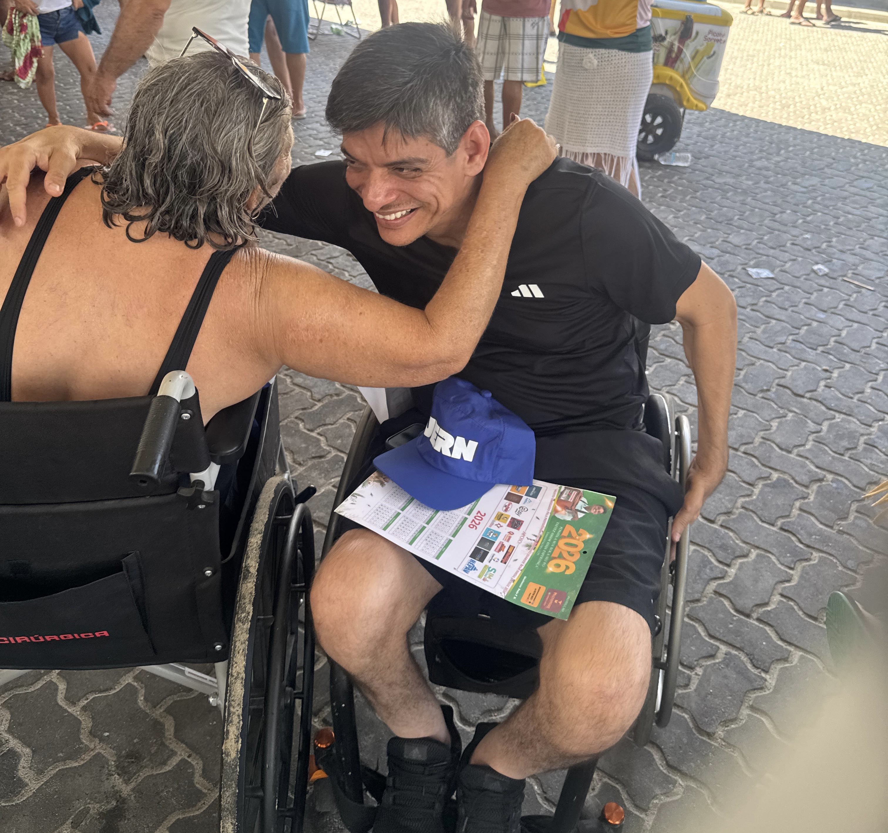 Dr. Heider Irinaldo destaca a importância da inclusão durante o Festival “A Praia para Todos”