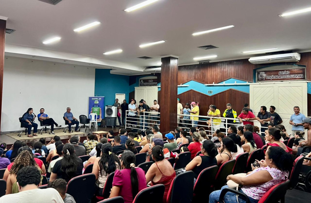 Medidas de segurança são repassadas para comerciantes que irão trabalhar no MCJ
