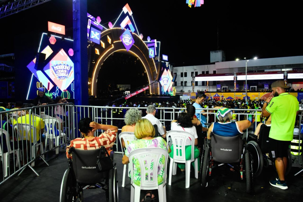 “Camarote da Inclusão” continuará disponível nessas últimas noites de shows