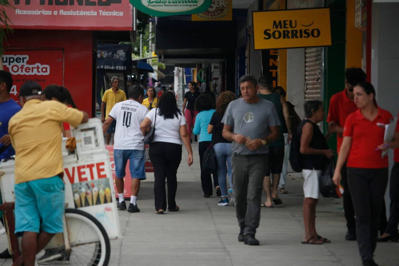 Vendas no comércio do Rio Grande do Norte recuam 1,3% em Maio
