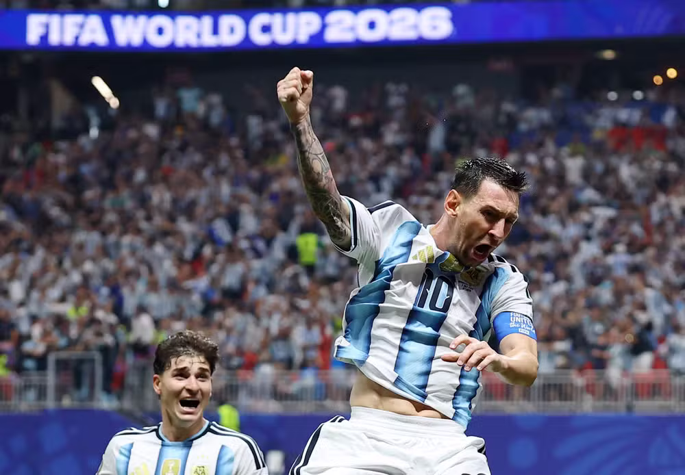 Argentina vence o Egito e está nas quartas de final da Copa