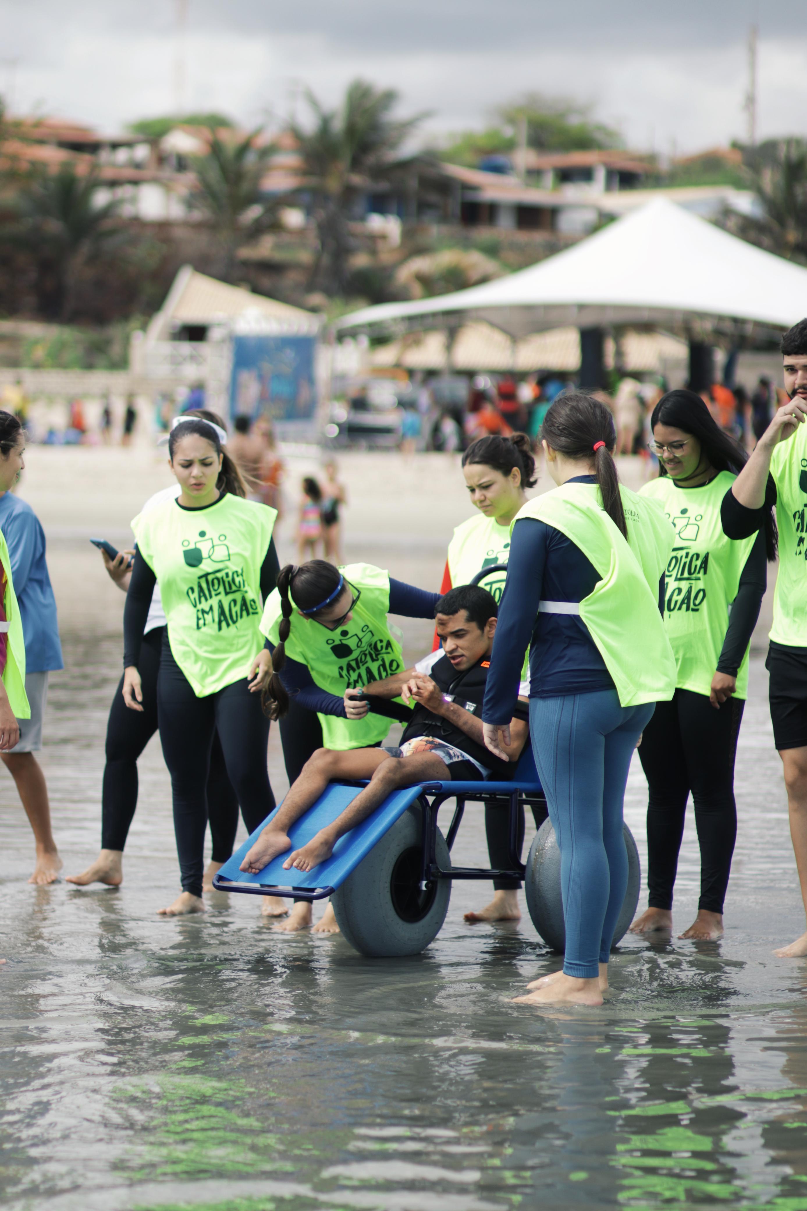 Maior festival inclusivo das praias do Brasil acontece neste domingo em Tibau