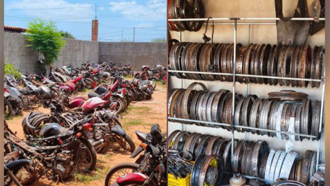 Lucélio Sucata oferece peças de motos com qualidade e preços acessíveis em Grossos