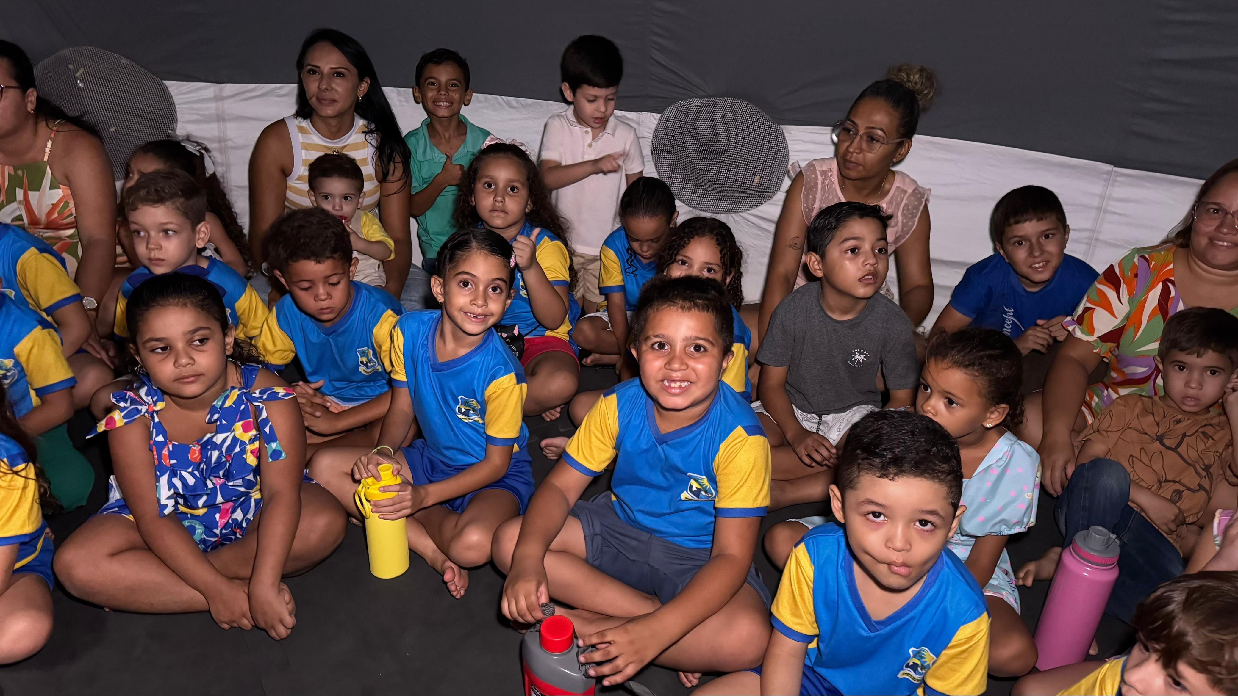 Decola Kids trás experiência imersiva do Urânia Planetário Móvel pela primeira vez à Costa Branca