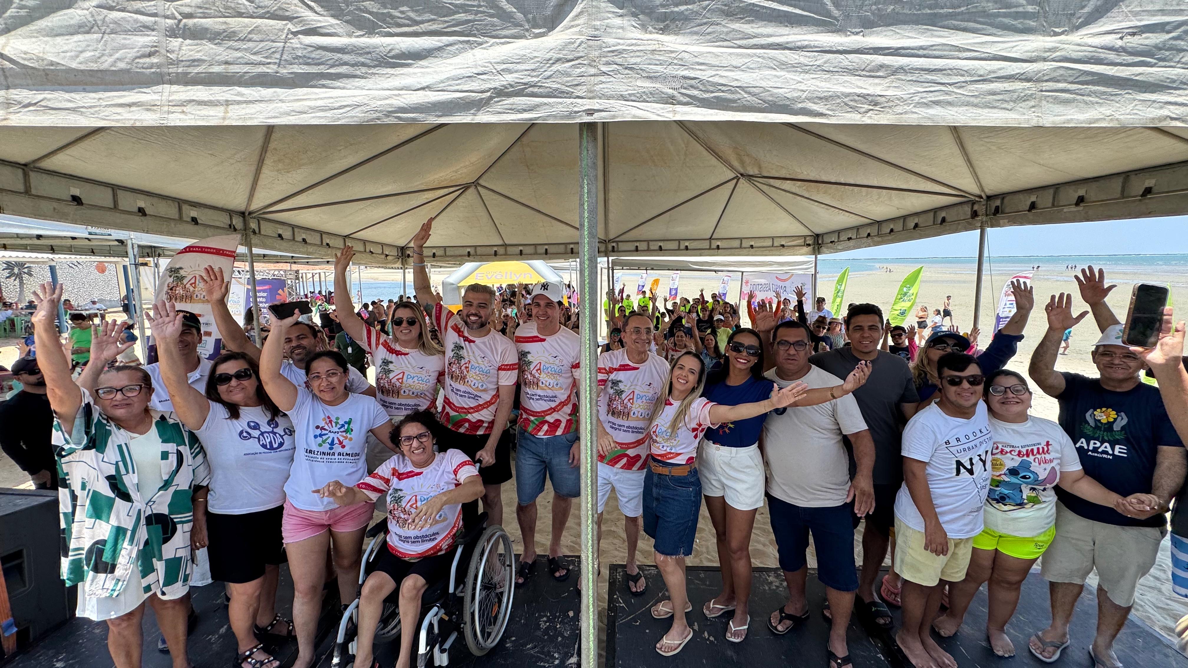 Festival “A Praia é Para Todos” promove inclusão e movimenta a economia em Areia Branca