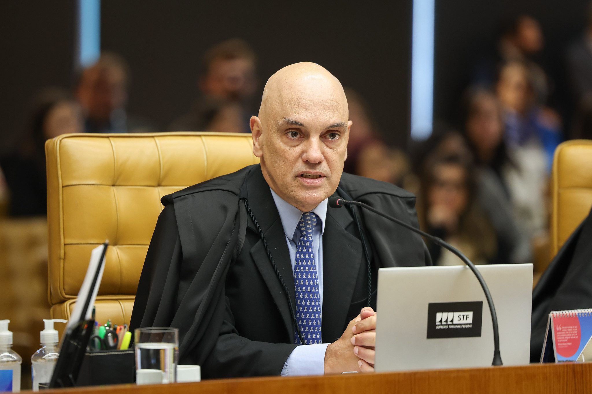 Em evento da USP, Moraes afirma ter "feito o que tinha que fazer" no dia de decisão sobre Bolsonaro