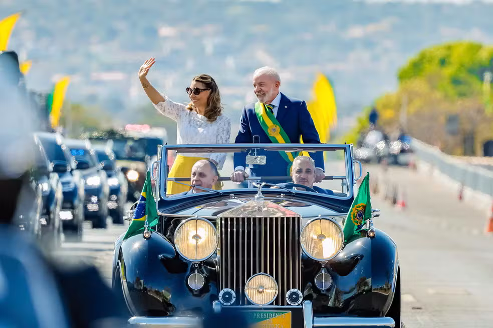 Ato cívico no dia 7 de Setembro na Esplanada dos Ministérios em Brasília