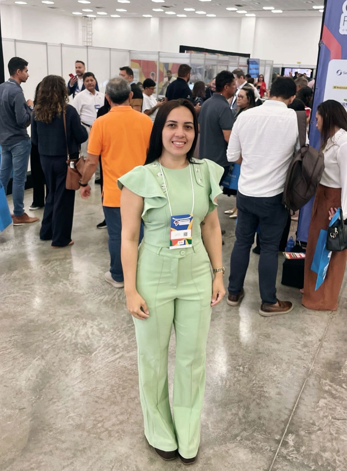 Vice-prefeita Meyrelle Souza representa Porto do Mangue na Caravana Federativa em Natal