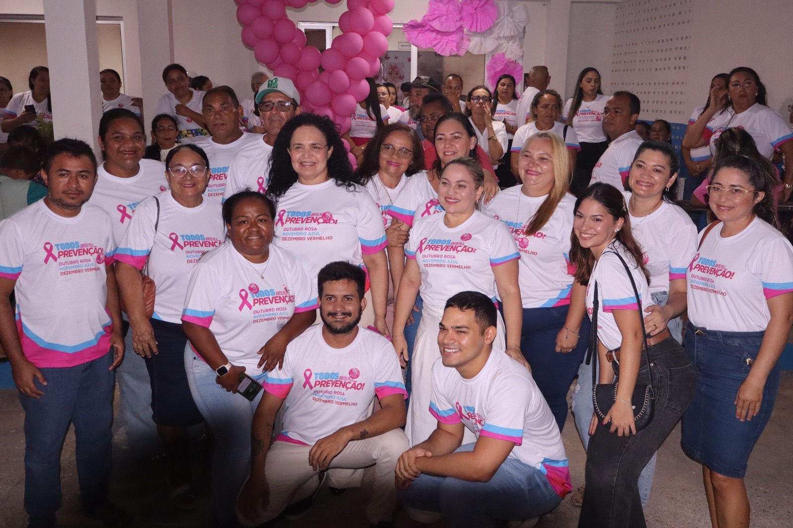 Grossos dá início à programação do Outubro Rosa com ações prevenção à saúde da Mulher