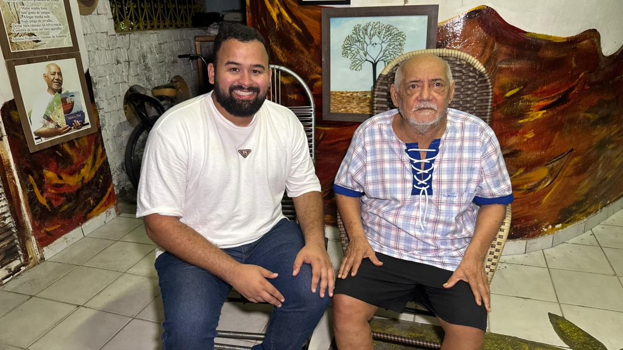 Poeta Antônio Francisco comemora a consolidação do Polo em sua homenagem dentro da programação do MCJ