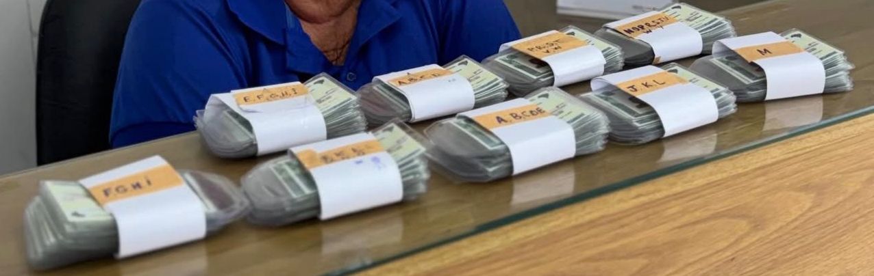 Cerca de 400 carteiras de identidade ainda não foram retiradas na Câmara Municipal de Areia Branca