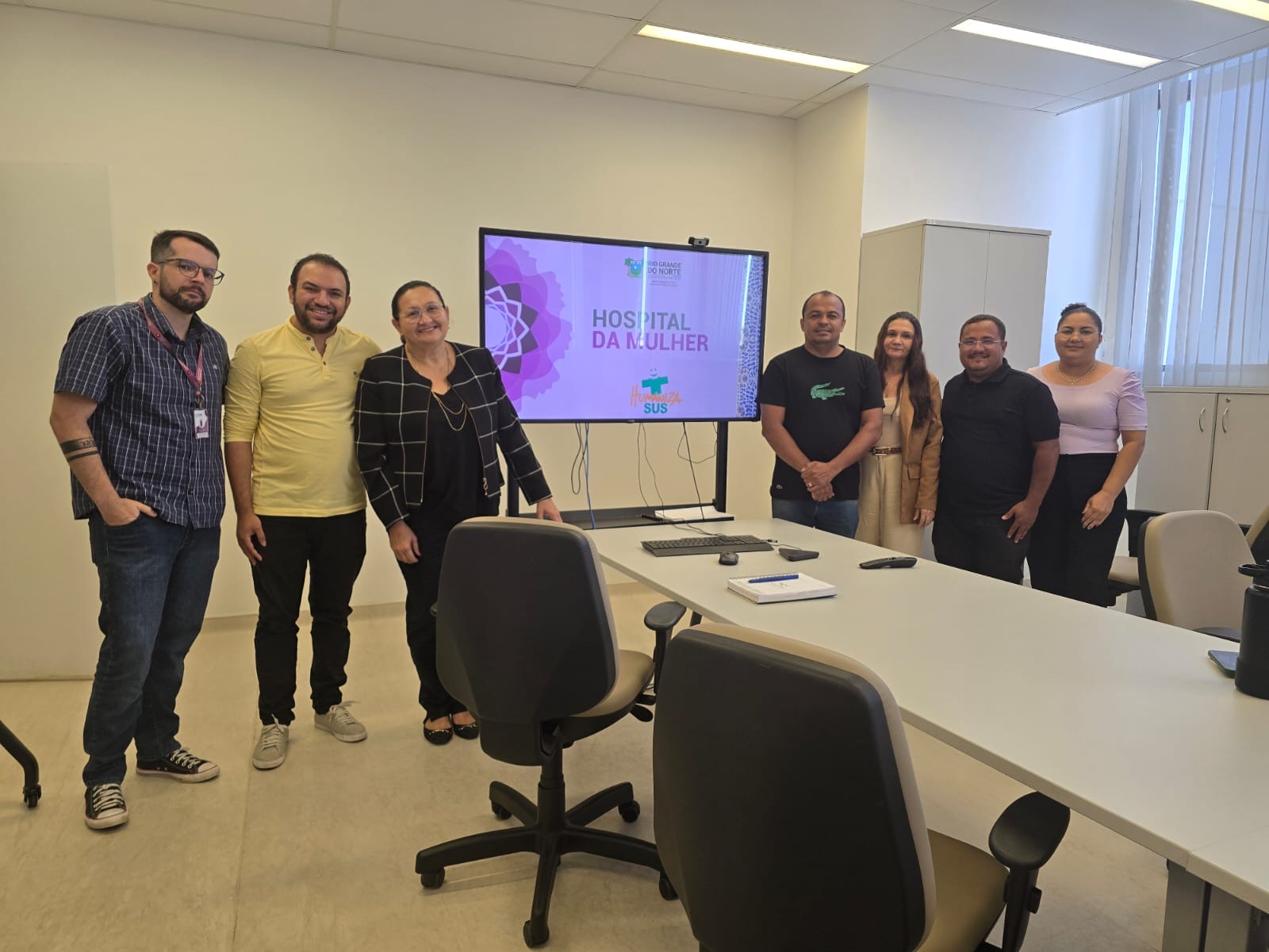 Secretaria de Saúde de Grossos fortalece parceria com Hospital Regional da Mulher