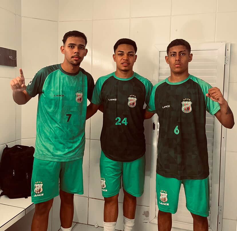 Três atletas de Areia Branca reforçam o Baraúnas no Campeonato Potiguar Sub-20