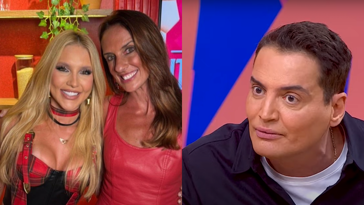 Leo Dias se irrita ao vivo e acusa Monique Arruda de estar "se vendendo" pelos produtos de Virginia Fonseca