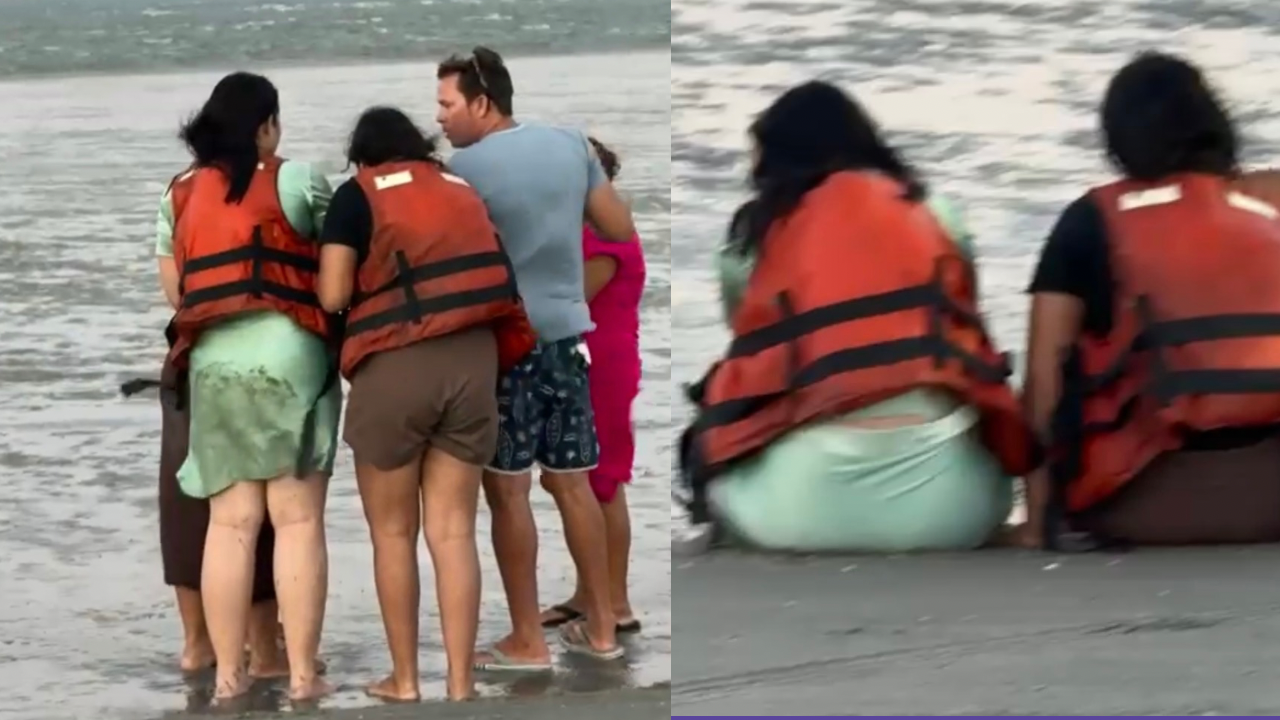 Quatro pessoas são resgatadas após embarcação tombar na praia de Pernambuquinho em Grossos