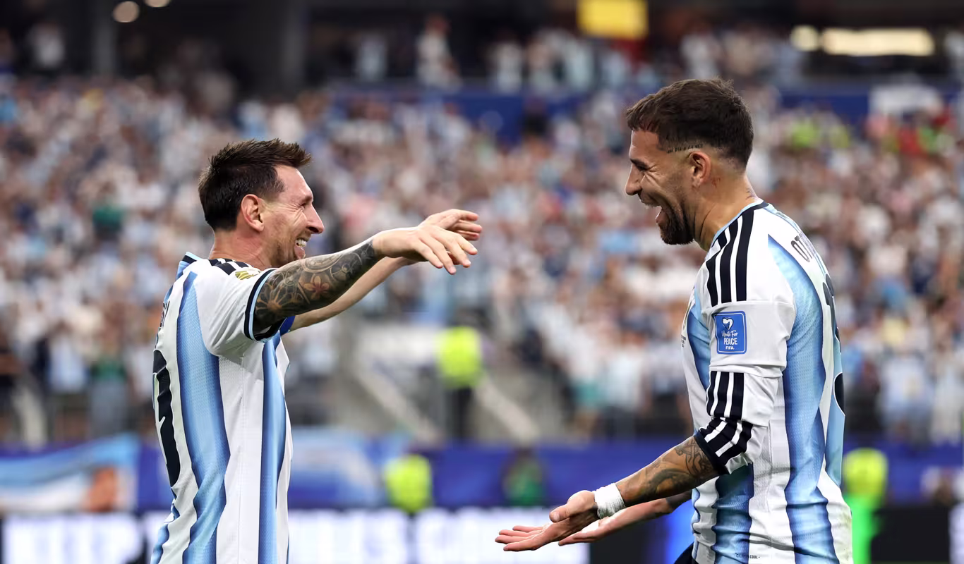 Argentina vence Cabo Verde na prorrogação e enfrenta o Egito na oitavas
