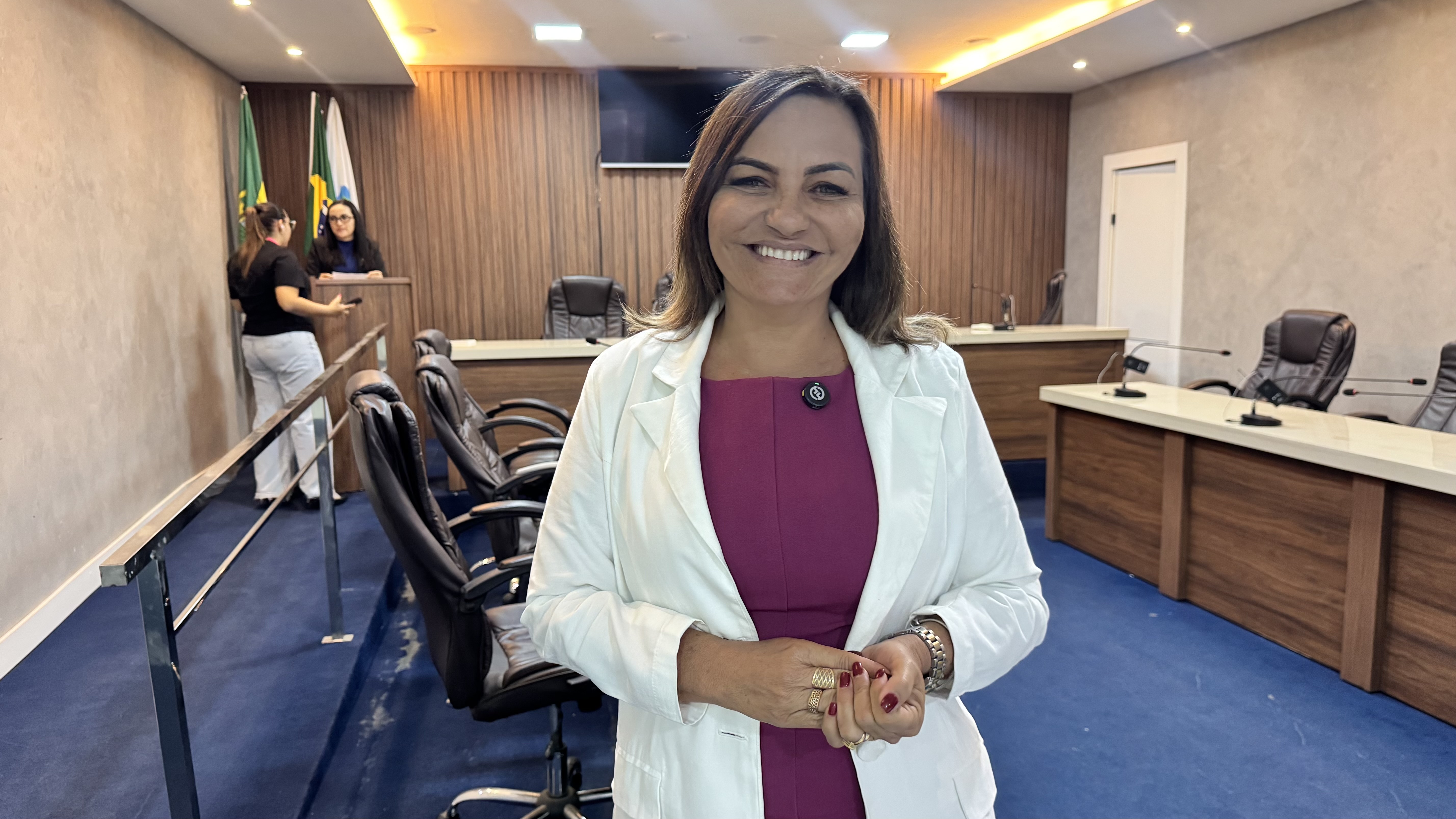 Agosto Lilás: Sala Lilás instalada na Câmara de Grossos reforça ações no combate à violência contra a mulher