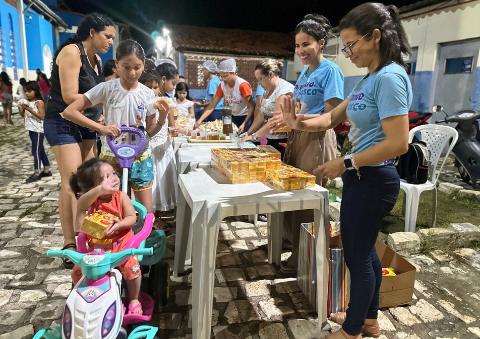 Doação de chocolates marca mais uma edição da Páscoa Solidária do Oratório de Dom Bosco