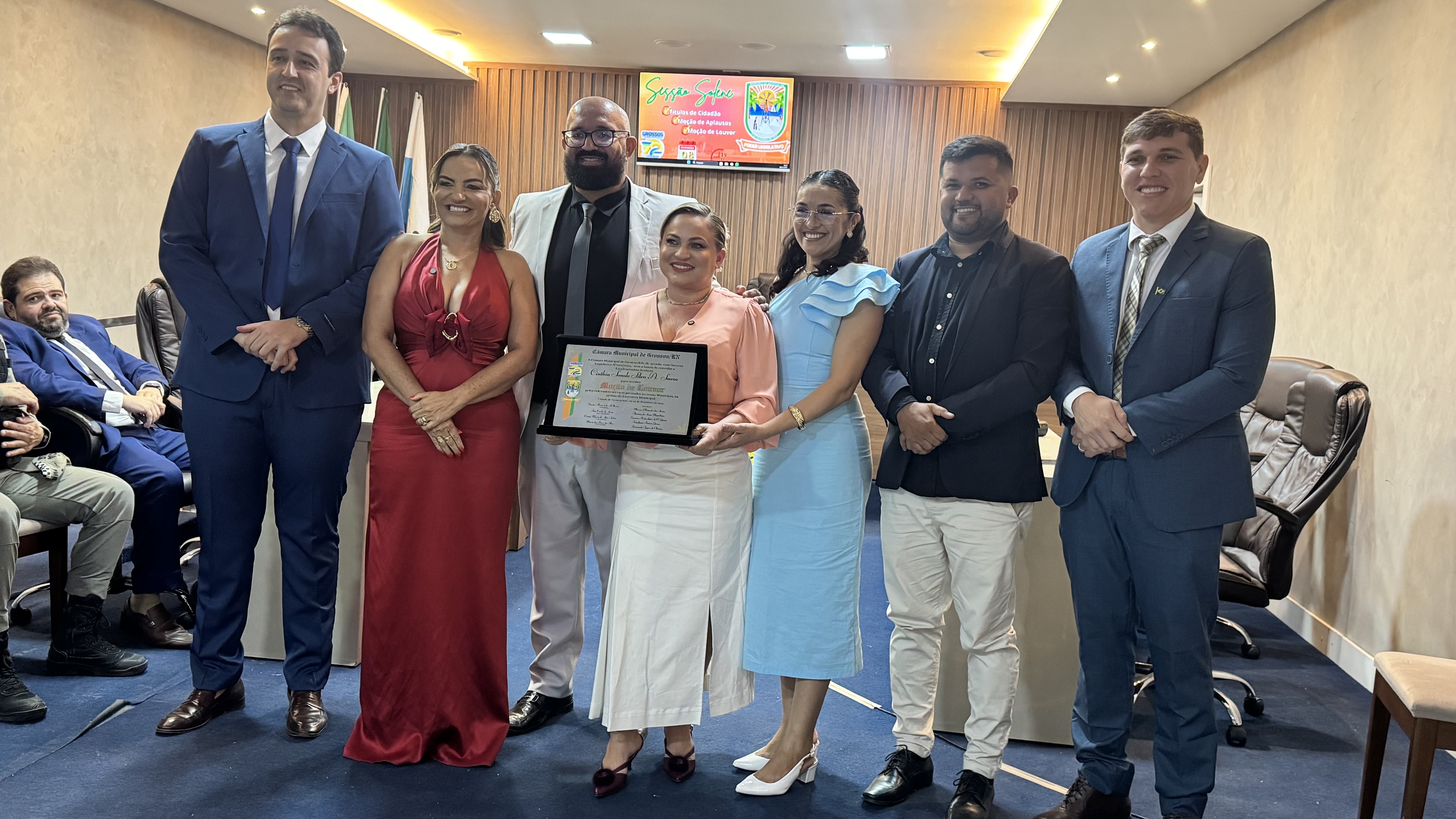 Câmara Municipal de Grossos realizou sessão solene em comemoração aos 72 anos do município