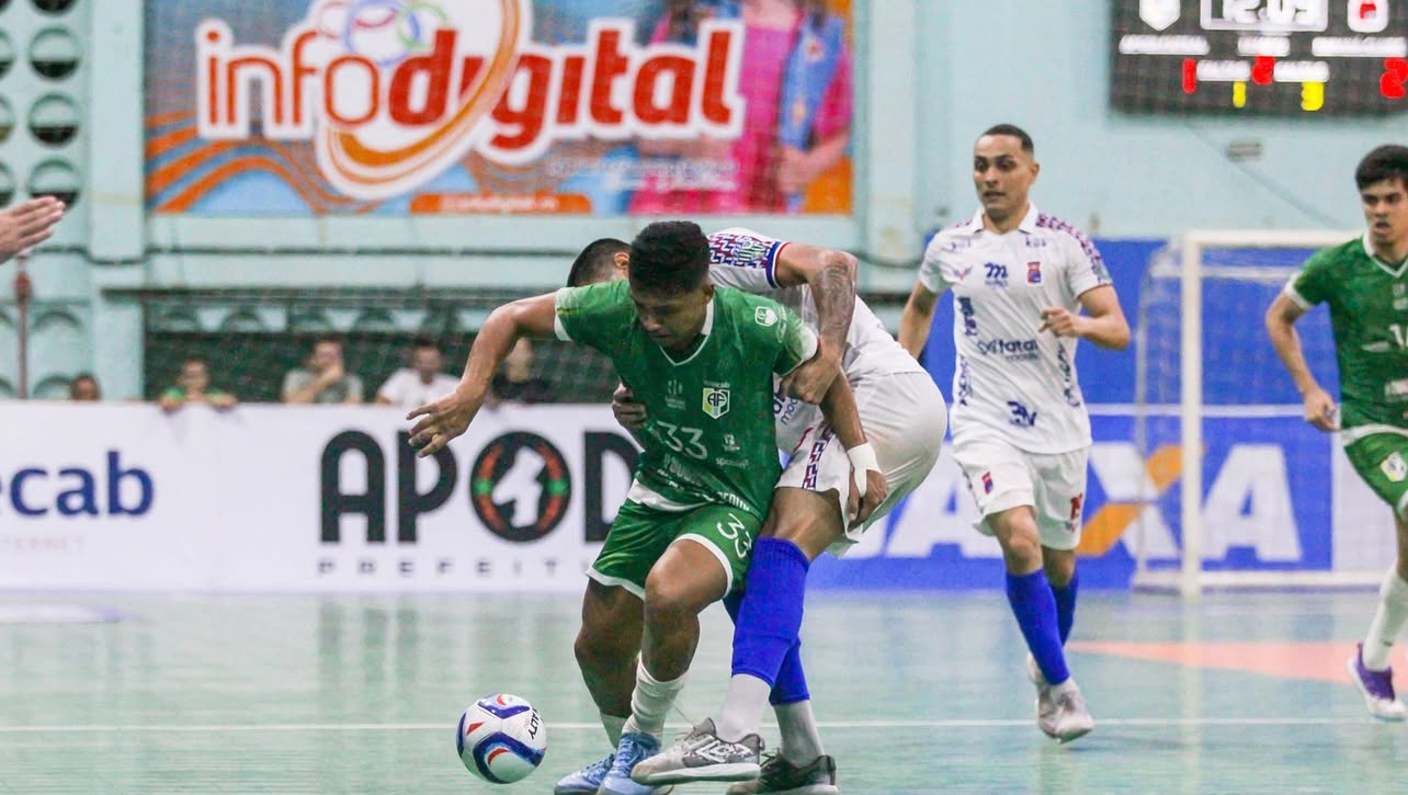 Apodi Futsal perde para o Paraná, mas conquista classificação no Brasileiro