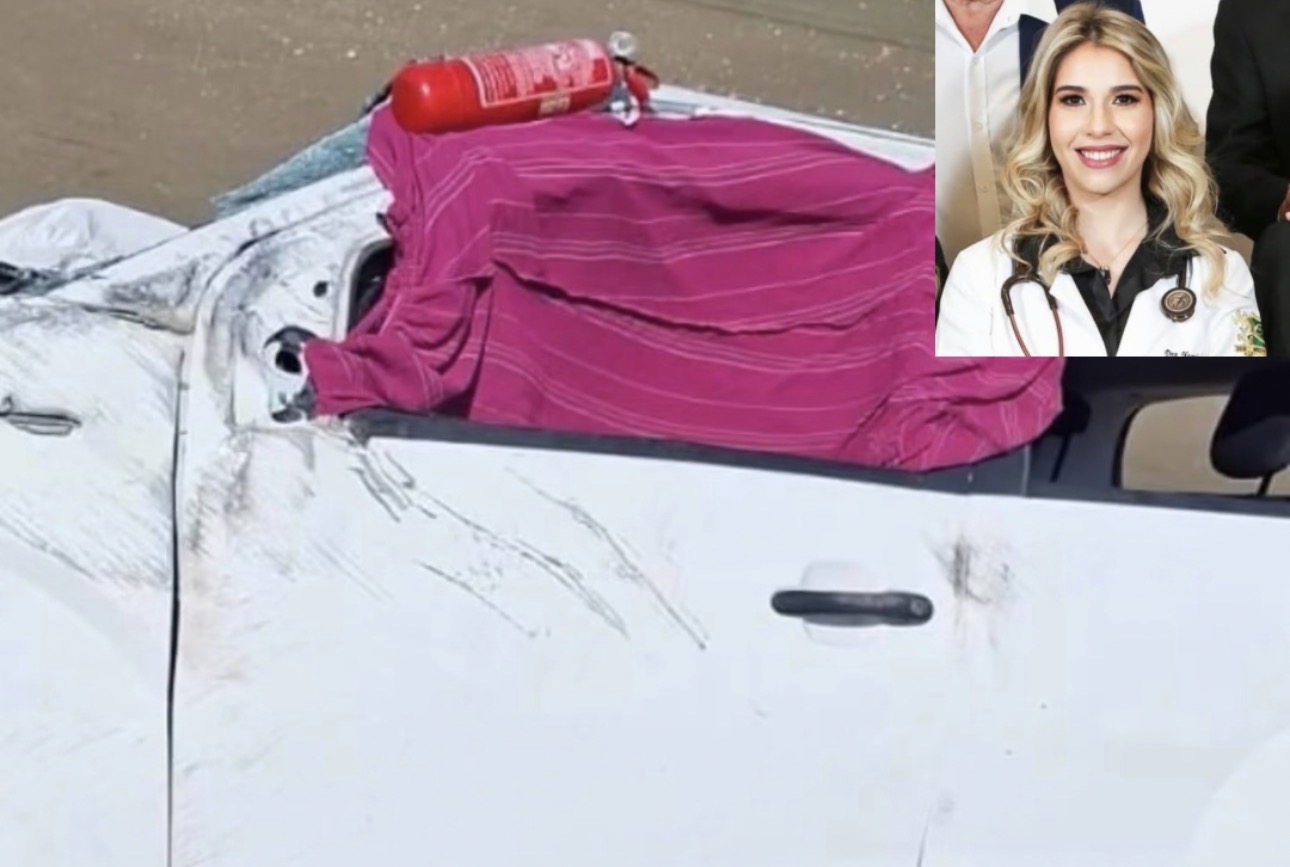 Acidente é registrado na BR-110, em Serra Vermelha; Dra. Yasmin Rodado passa bem