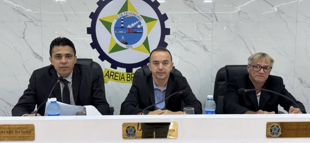 Câmara de Areia Branca aprova projetos e discute demandas comunitárias na 41ª Sessão Ordinária
