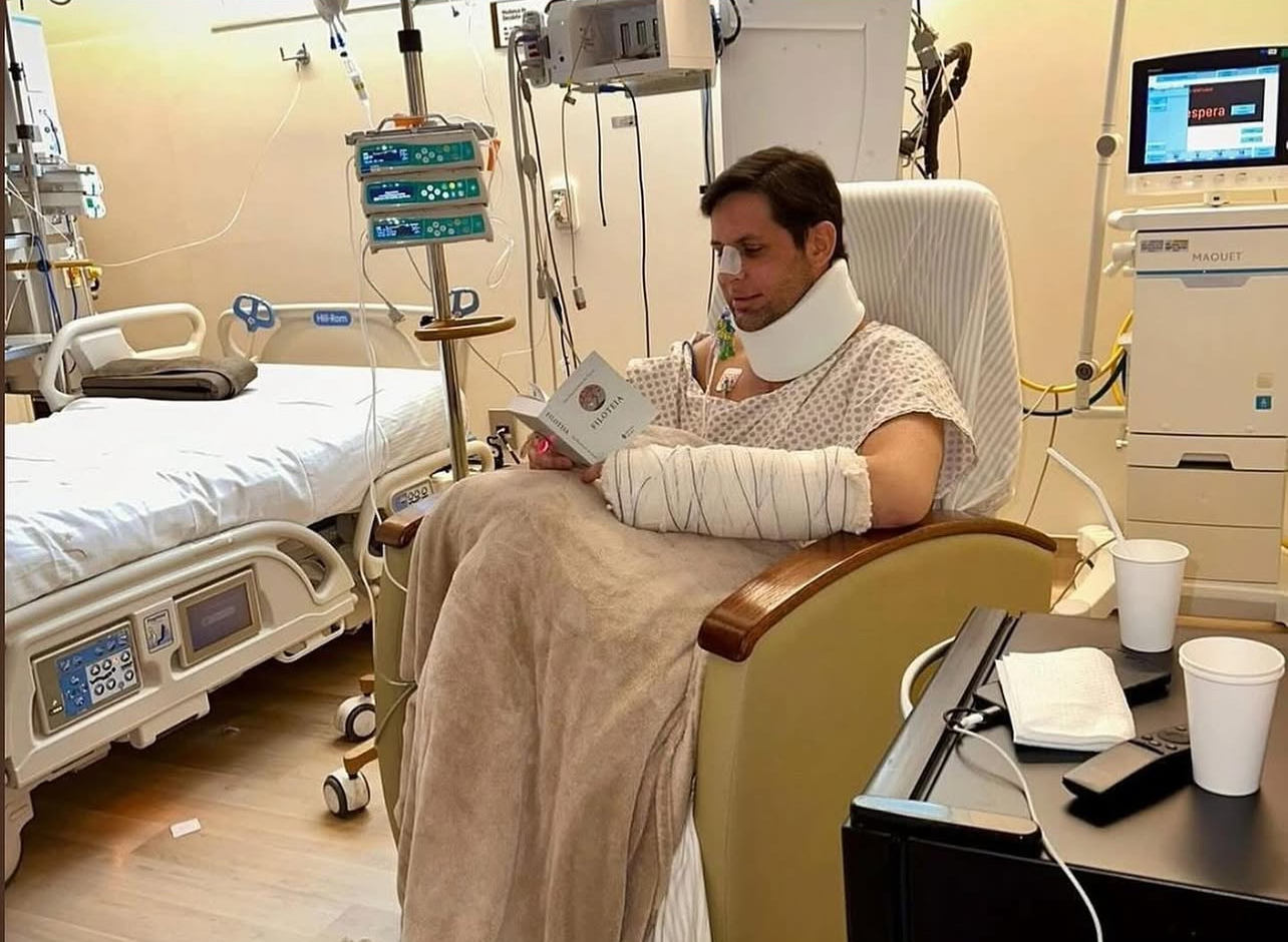 Ex-deputado Rafael Motta celebra avanço em sua recuperação após acidente praticando KiteSurf