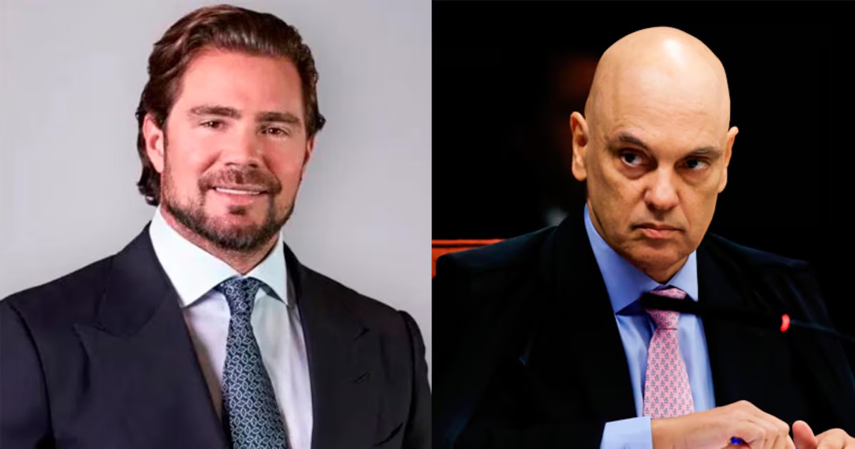 Mensagens mostram consulta de Vorcaro a Moraes sobre saída do Brasil