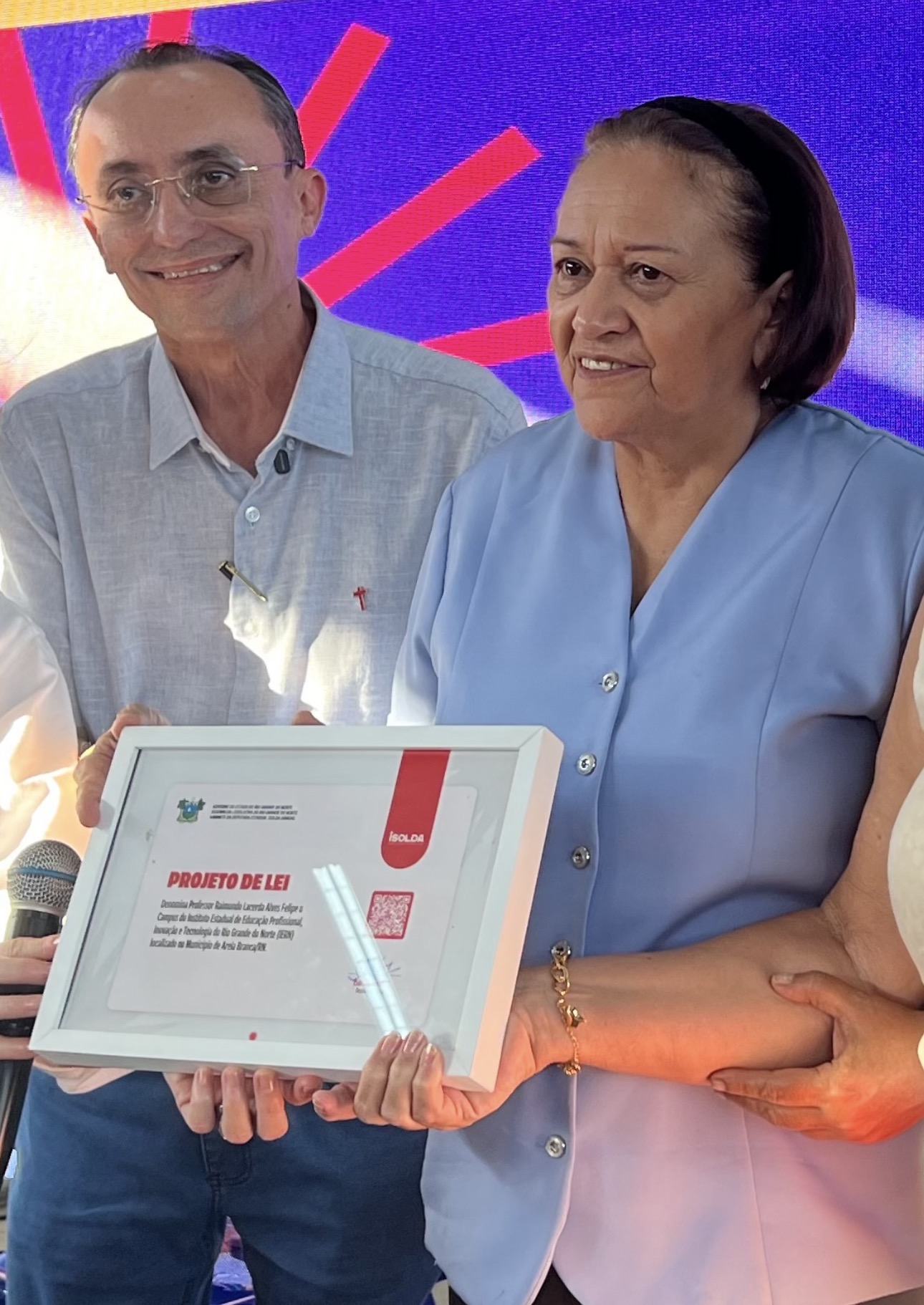 Fátima Bezerra receberá Título de Cidadã Areia-Branquense na Câmara Municipal