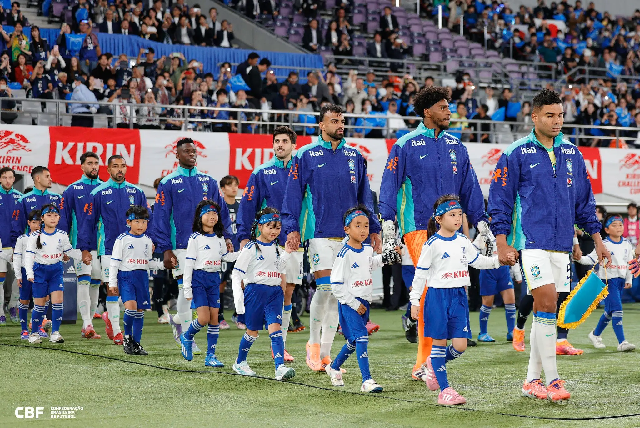 Seleção Brasileira perde de virada para o Japão no último amistoso desta data FIFA