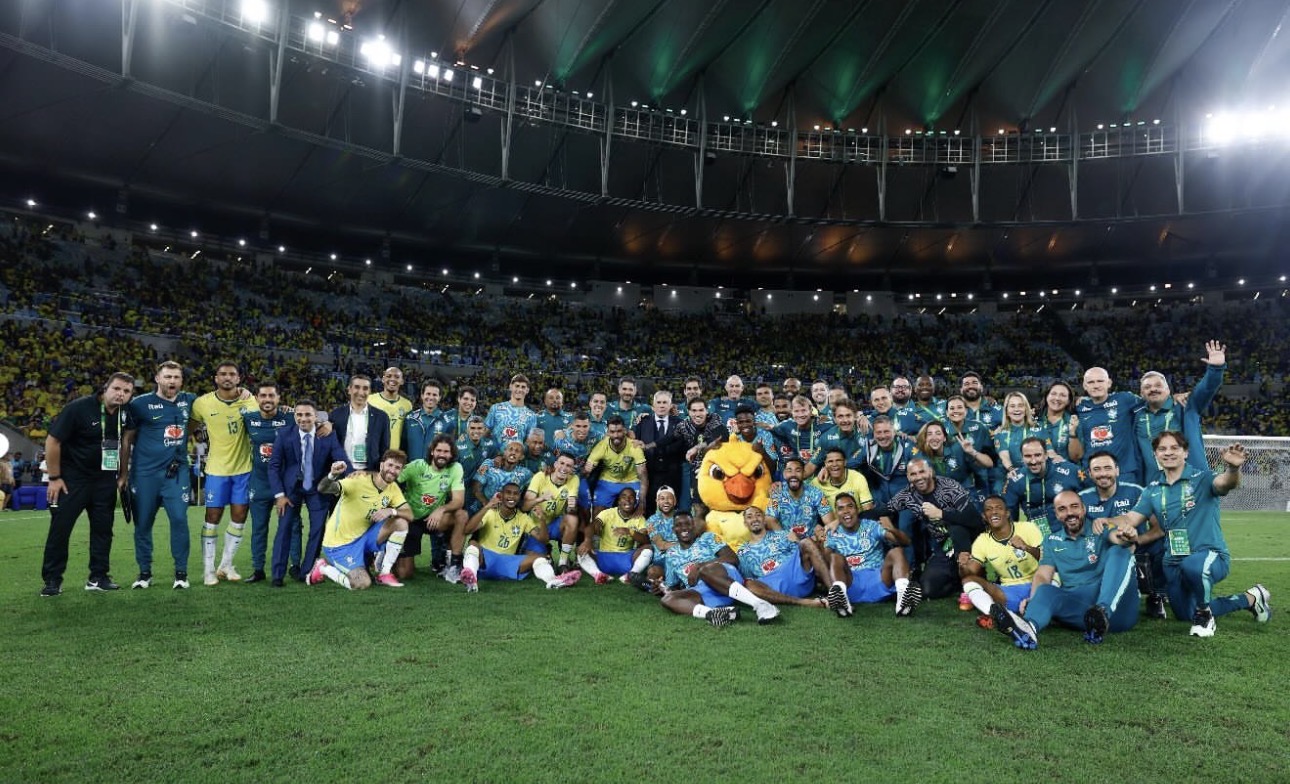 Brasil goleia Panamá por 6x2 em amistoso no Maracanã e encerra preparação em solo brasileiro