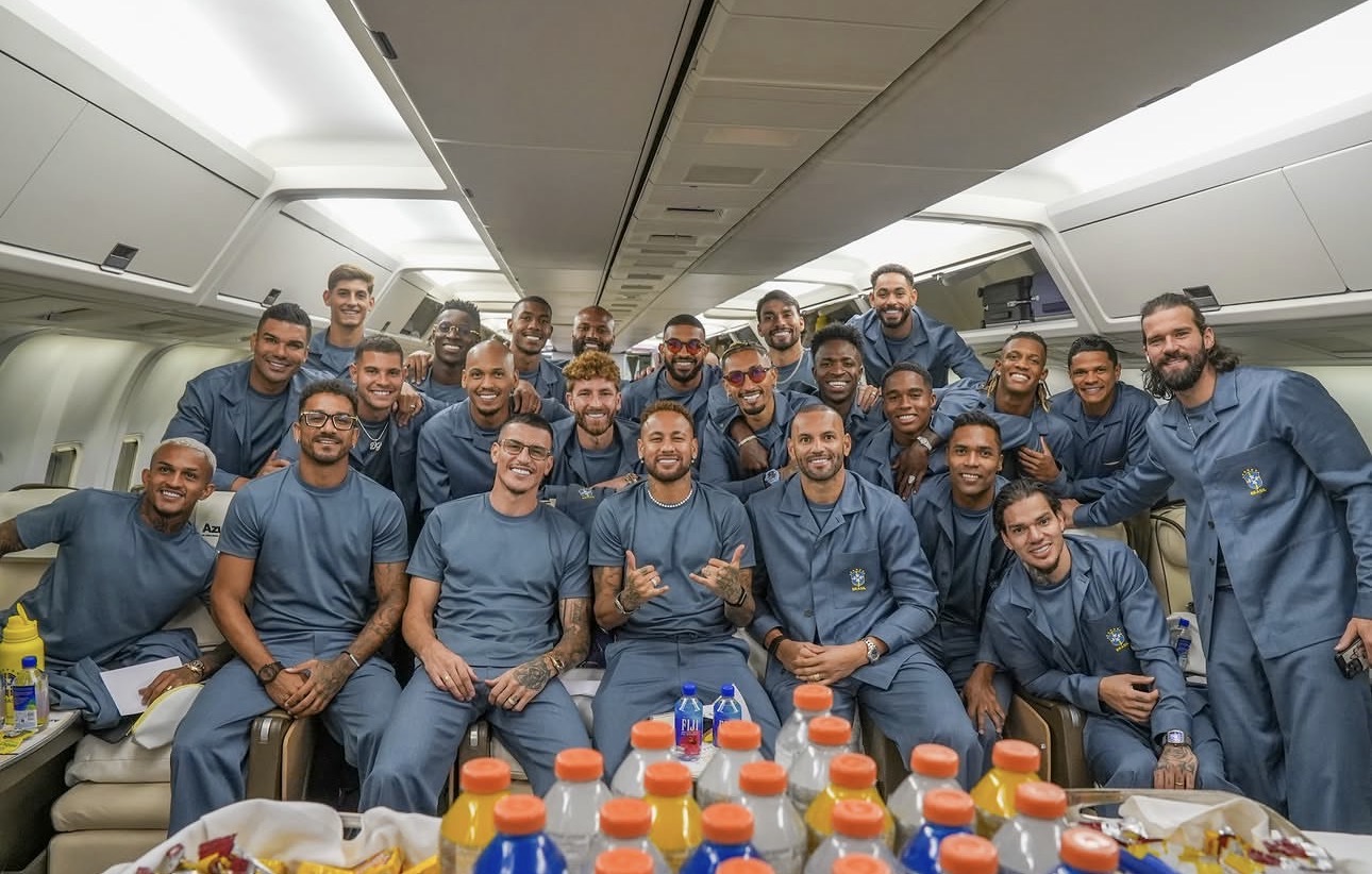 Seleção Brasileira embarca para os Estados Unidos e inicia preparação para a Copa do Mundo