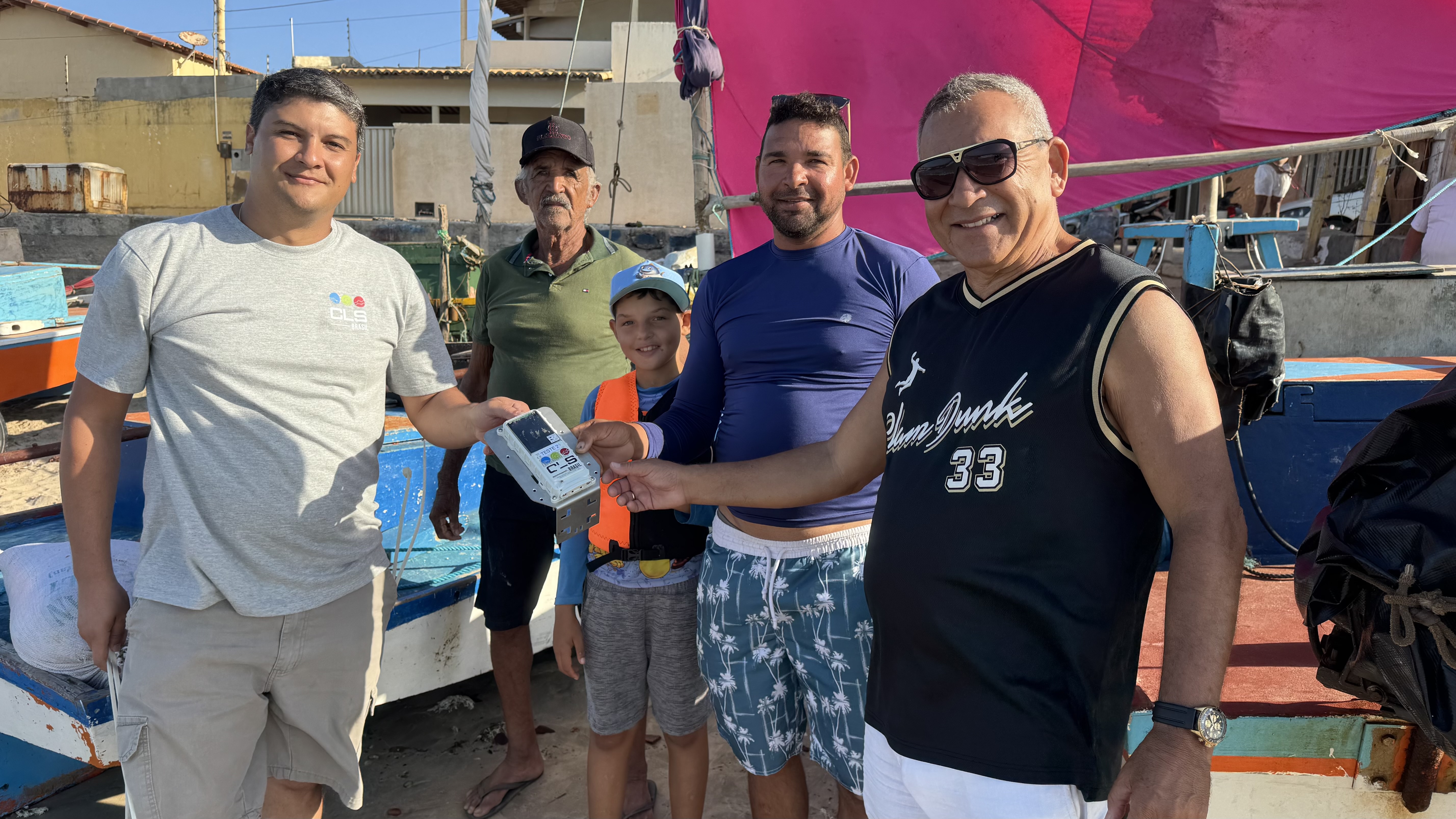 Areia Branca faz história com a primeira jangada equipada com Monitoramento via Satélite