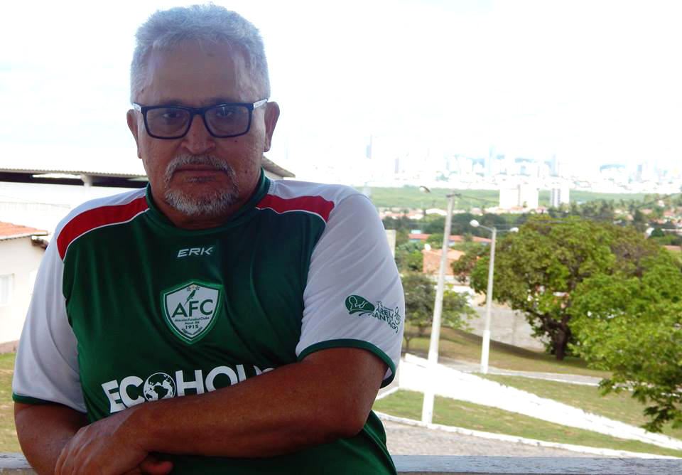 Professor Ferreira imagina como seria a passagem da Tocha Olímpica por Areia Branca