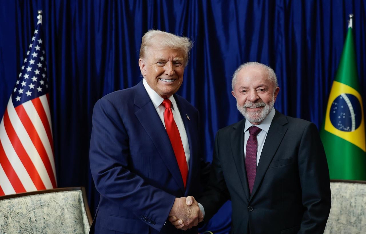 Presidente Lula se reúne com Donald Trump e afirma que foi "uma ótima reunião"