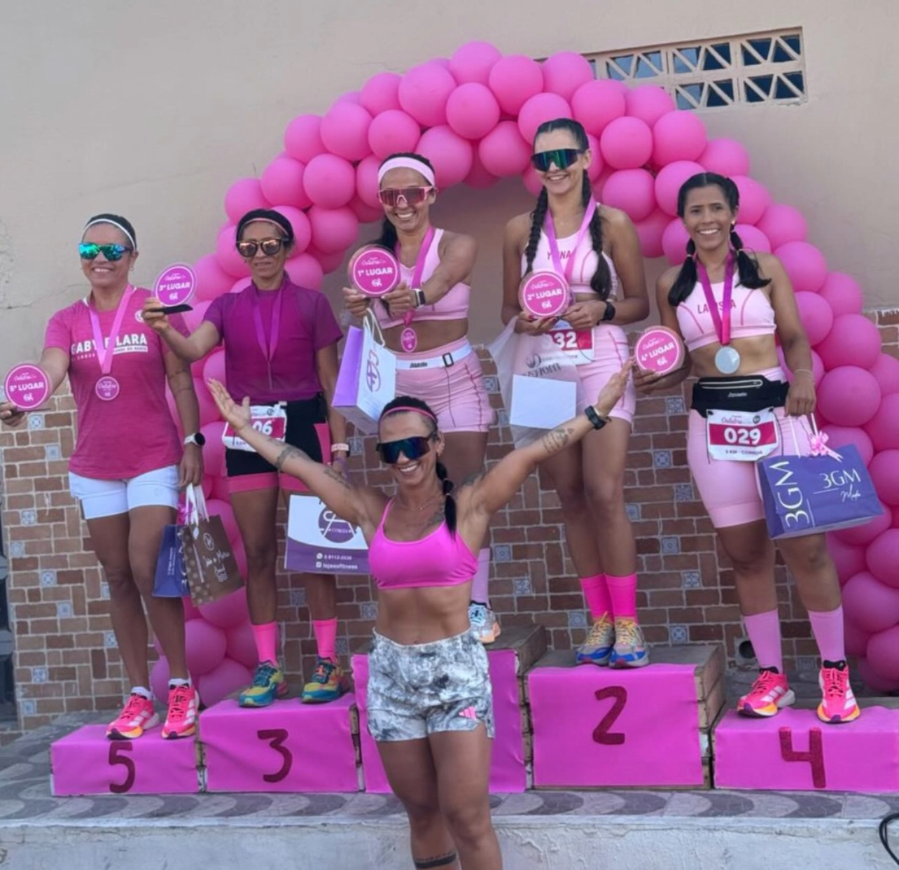 Corrida Outubro Rosa movimenta manhã de domingo em Areia Branca