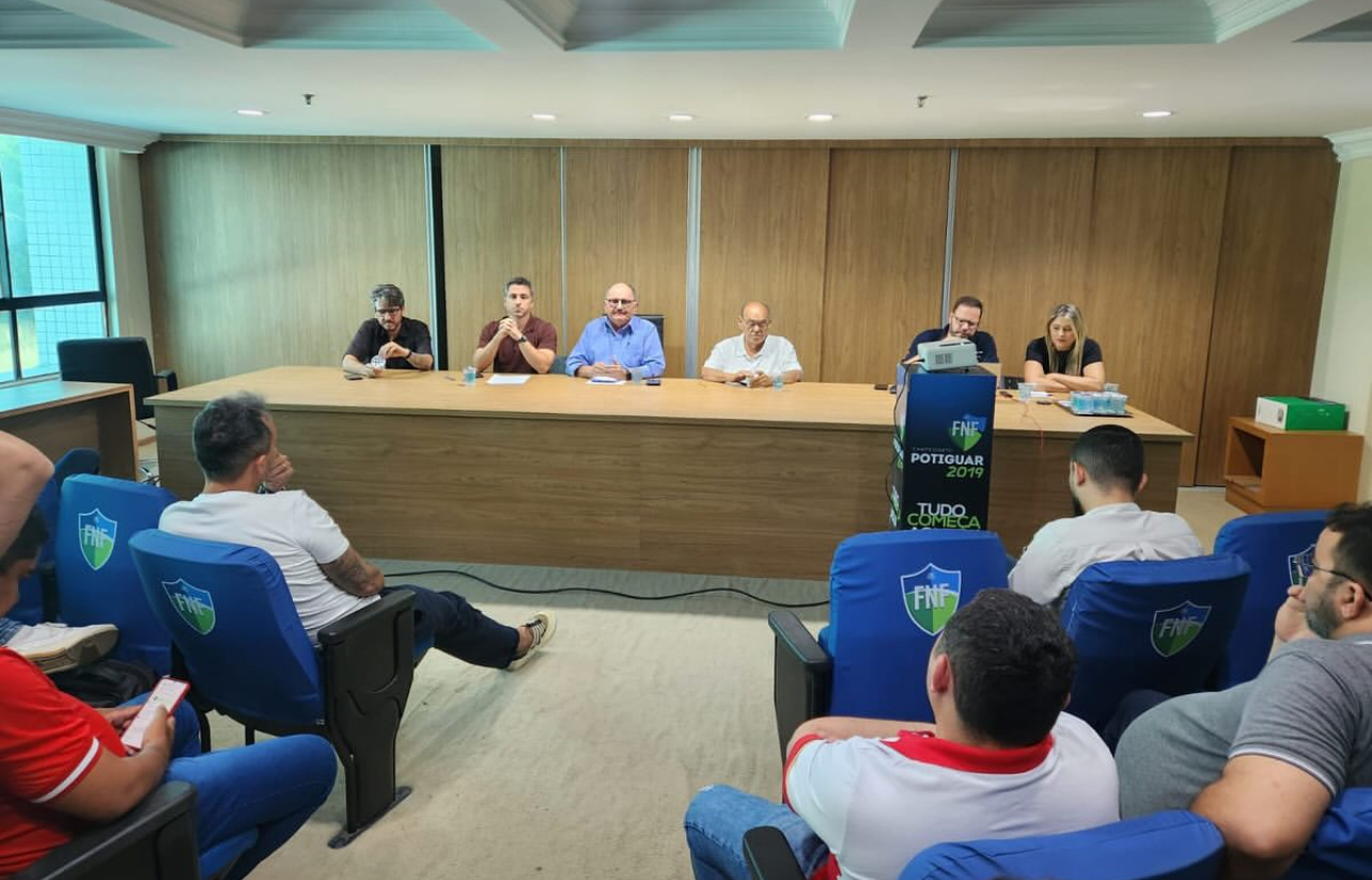 FNF realiza primeira reunião do Conselho Técnico do Campeonato Potiguar