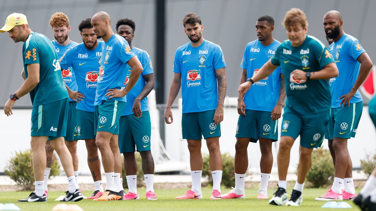 Brasil encerra preparação para estreia na Copa do Mundo com último treino em Nova Jersey