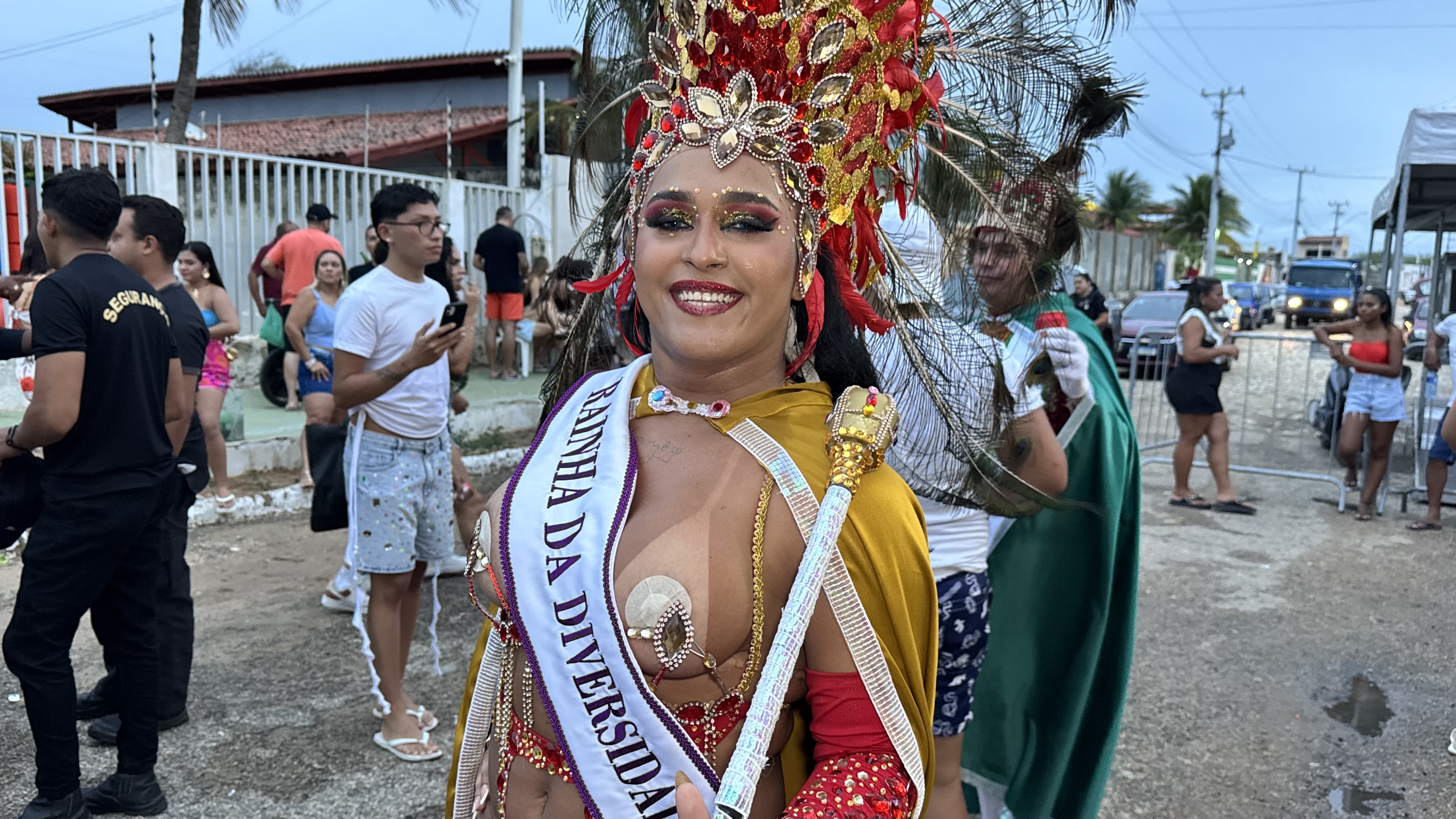 Melissa Mel é eleita Rainha da Diversidade no Carnaval de Areia Branca