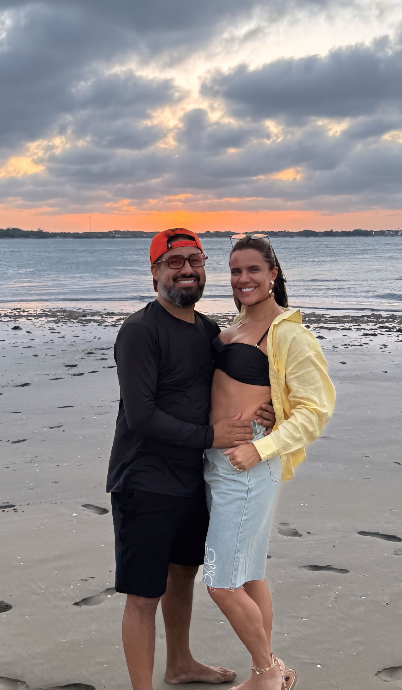 Rai Saia Rodada está em Areia Branca prestigiou o aniversário de Carlinhos Cunha no Rio Ivipanim