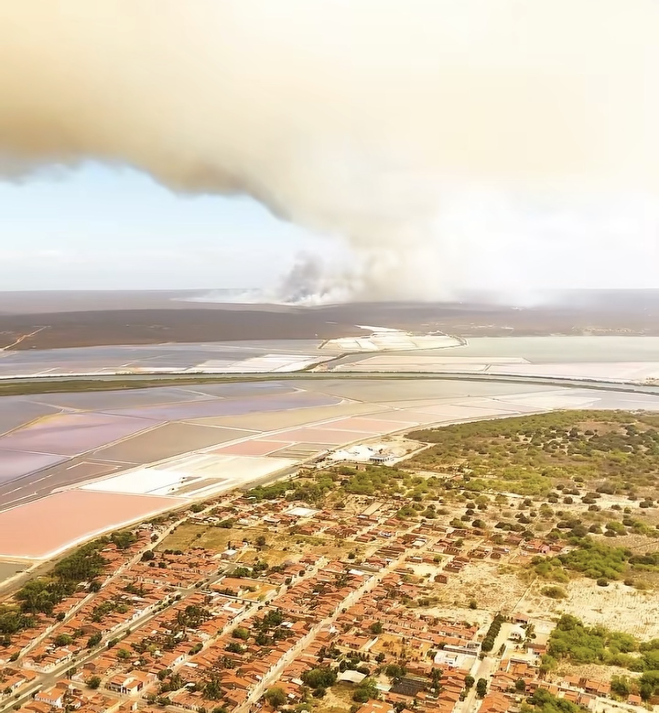 Incêndio florestal volta a atingir a Costa Branca e expõe necessidade urgente de unidade do Corpo de Bombeiros na região