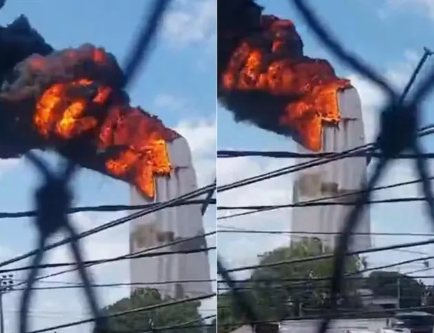 Curto-circuito incendeia imagem de Nossa Senhora de Fátima em Natal