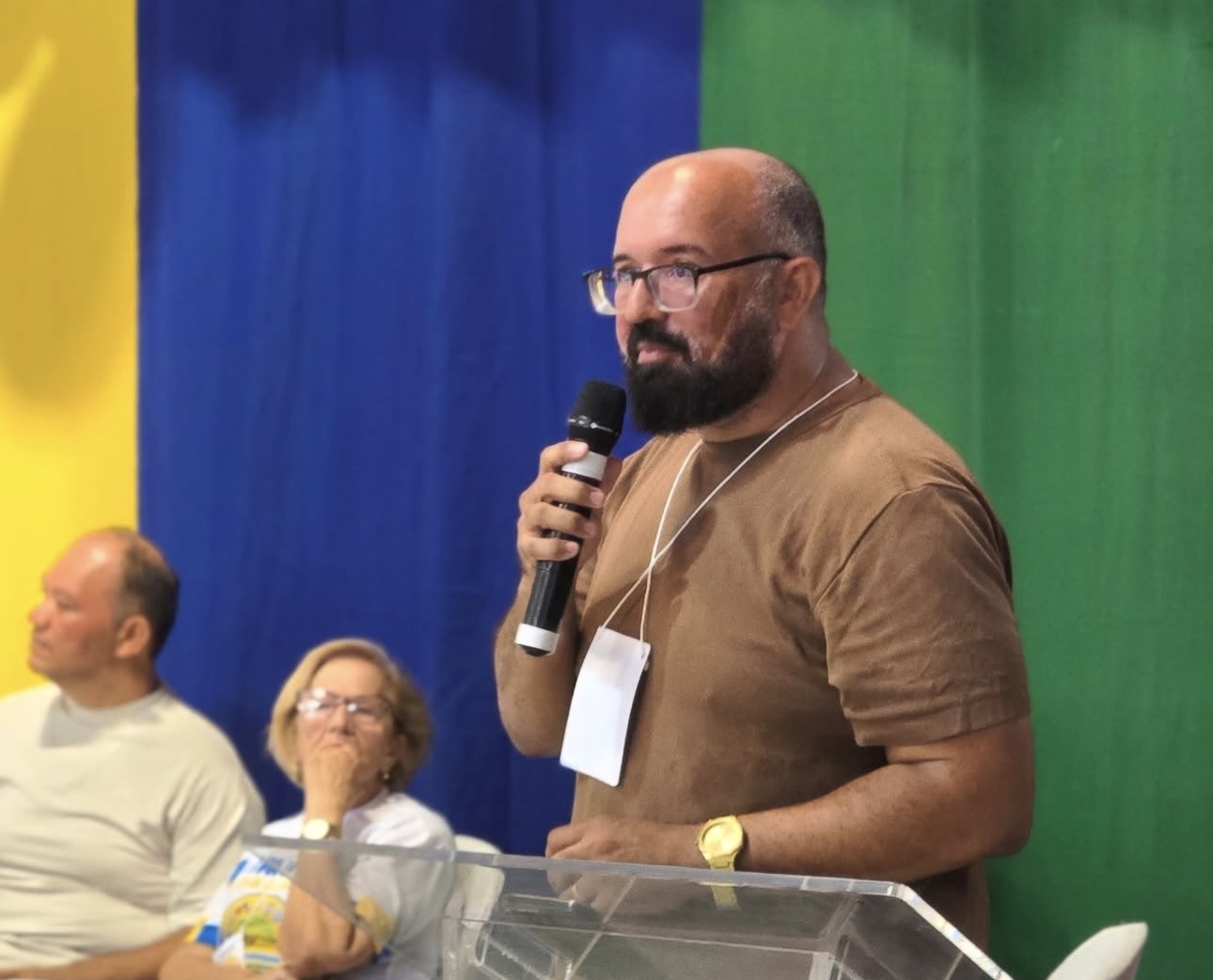 Presidente Dauster Renard e vereadores participam da abertura da Jornada Pedagógica em Grossos