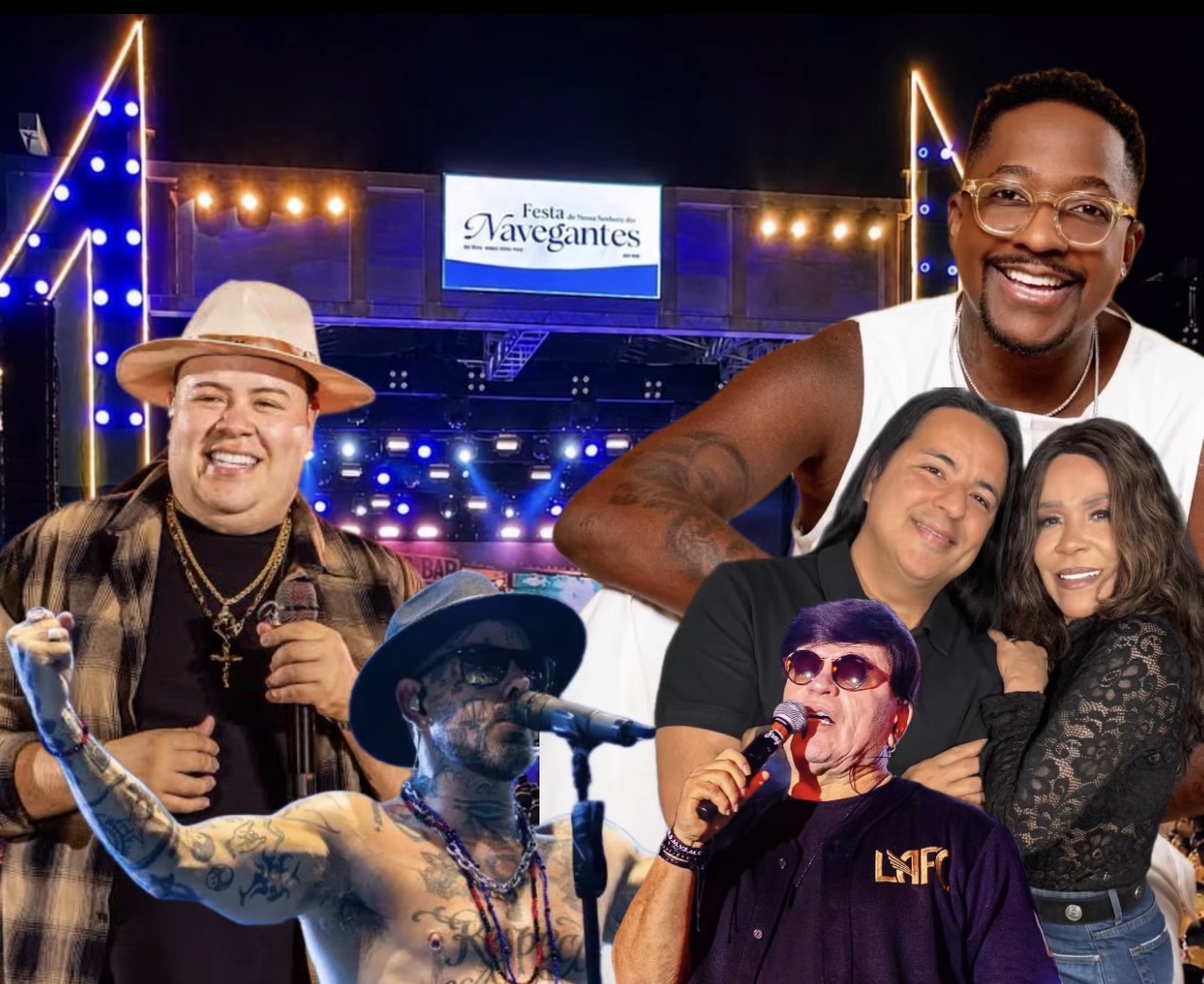 Areia Branca anuncia programação de shows da Festa dos Navegantes 2026