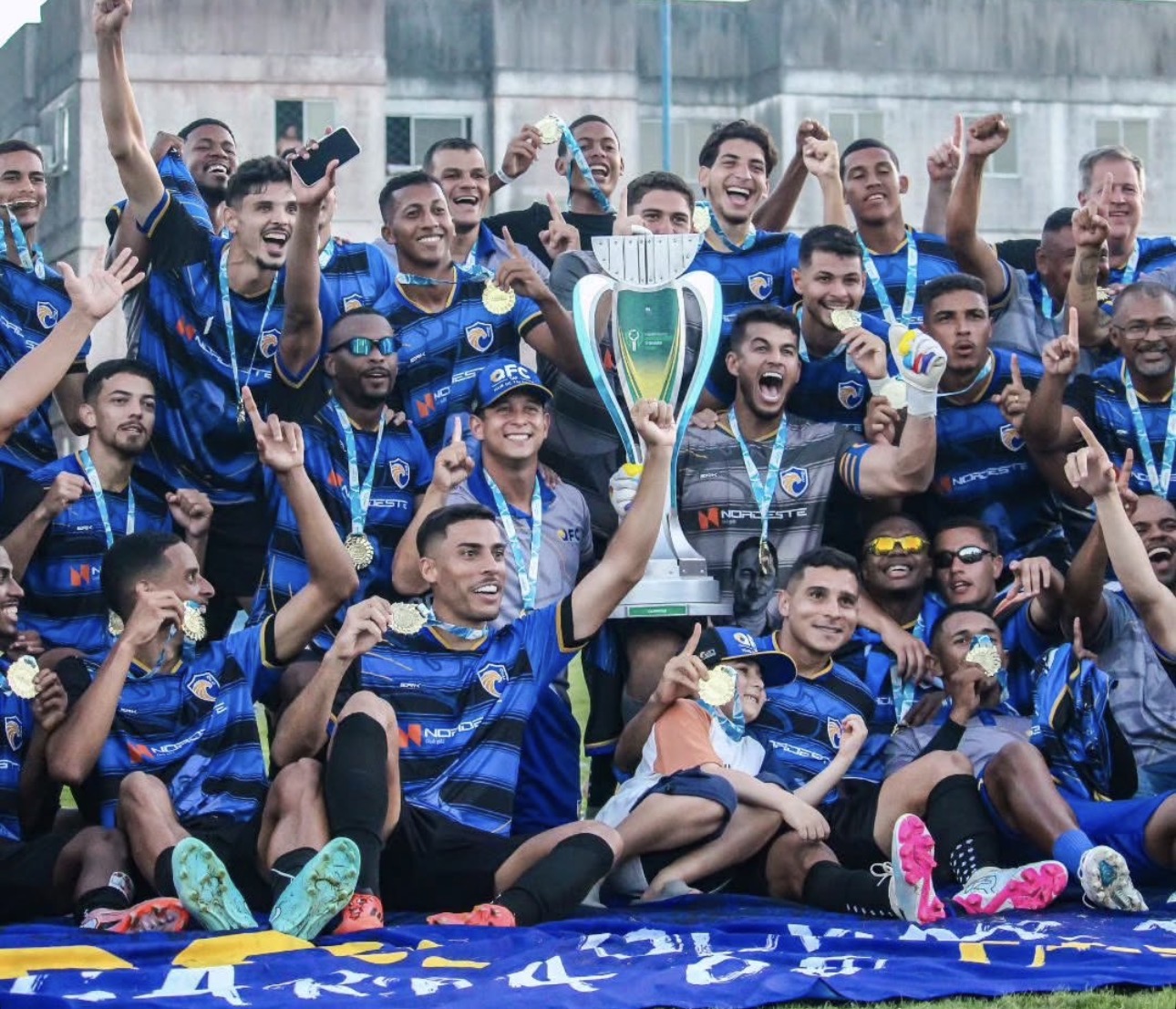 QFC conquista título inédito da Segundona e consolida projeto social como referência no futebol potiguar