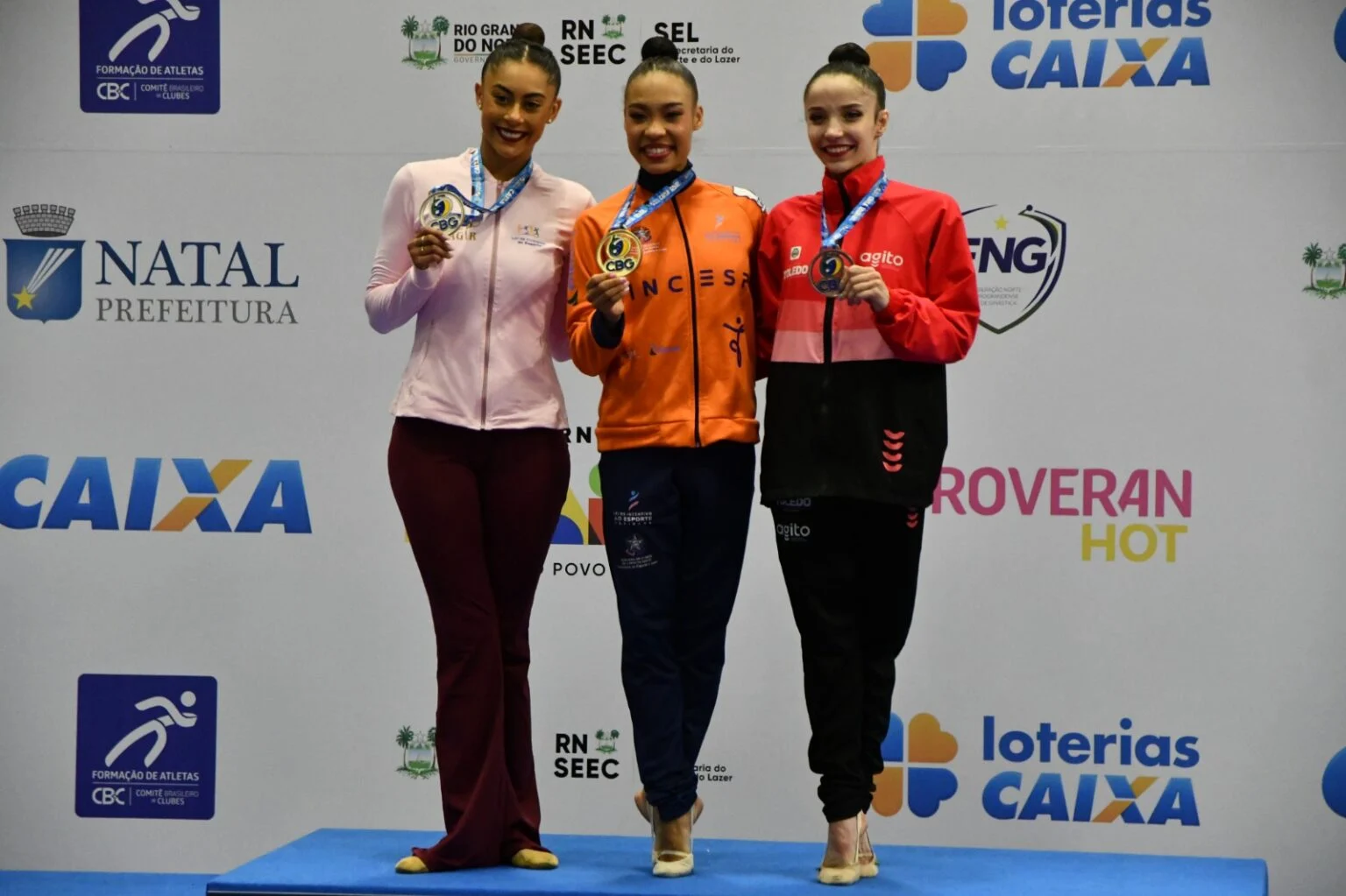 Natal sediou o Campeonato Brasileiro de Ginástica Rítmica