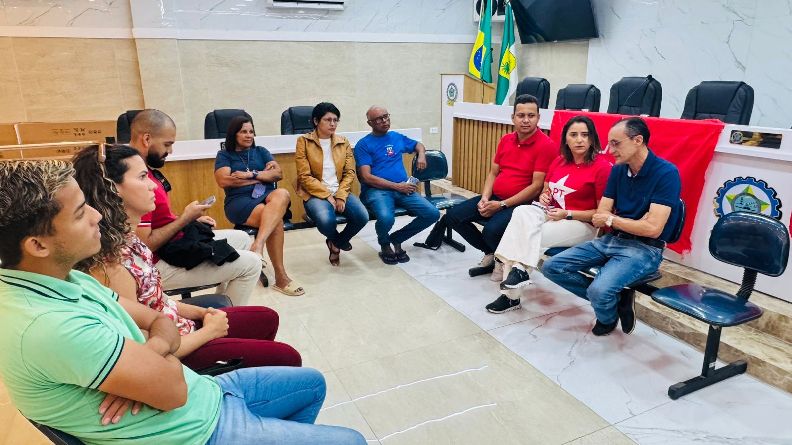 PT Areia Branca empossou novo presidente do Partido local