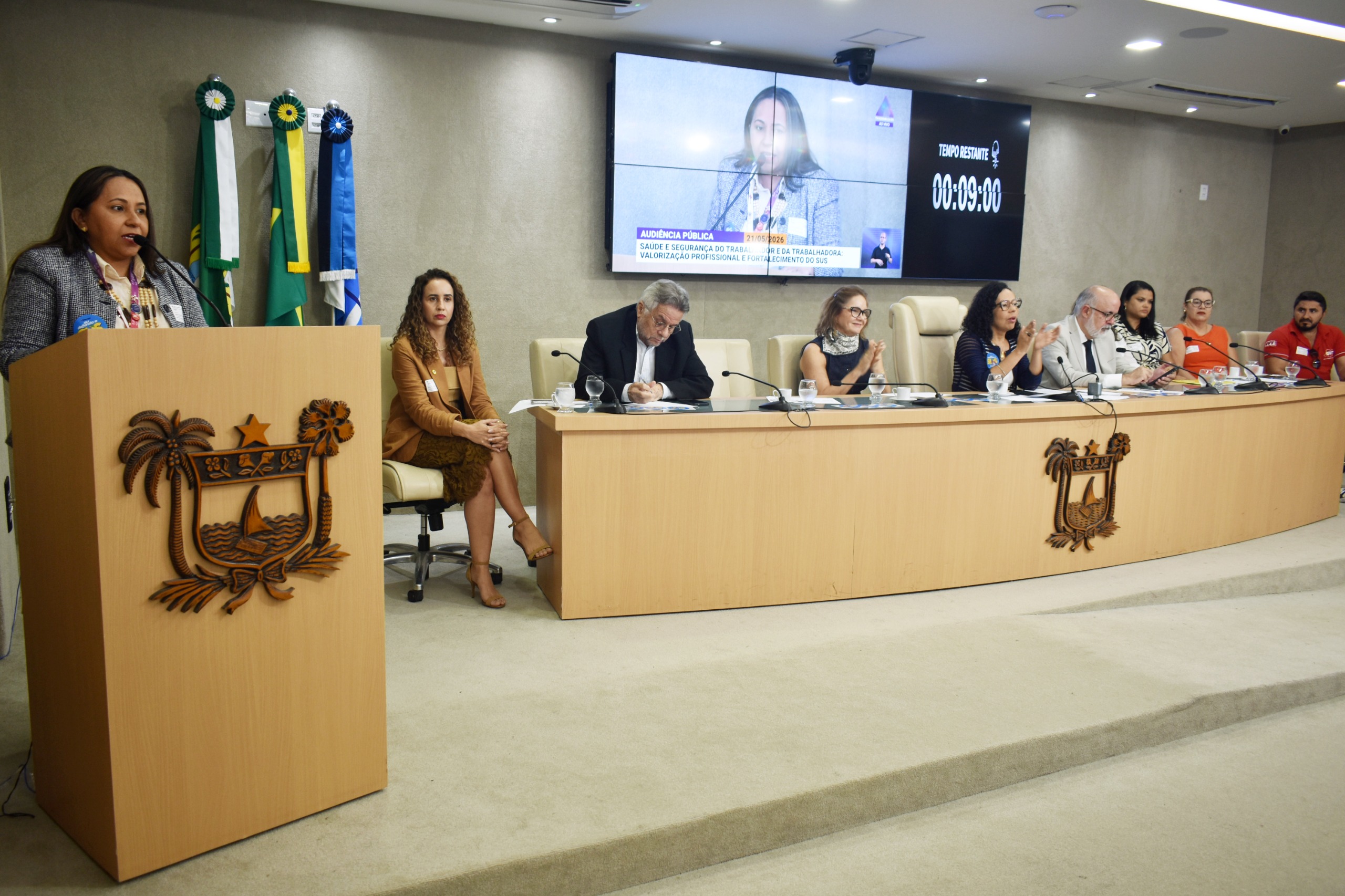 Audiência pública debate saúde e segurança dos trabalhadores e trabalhadoras