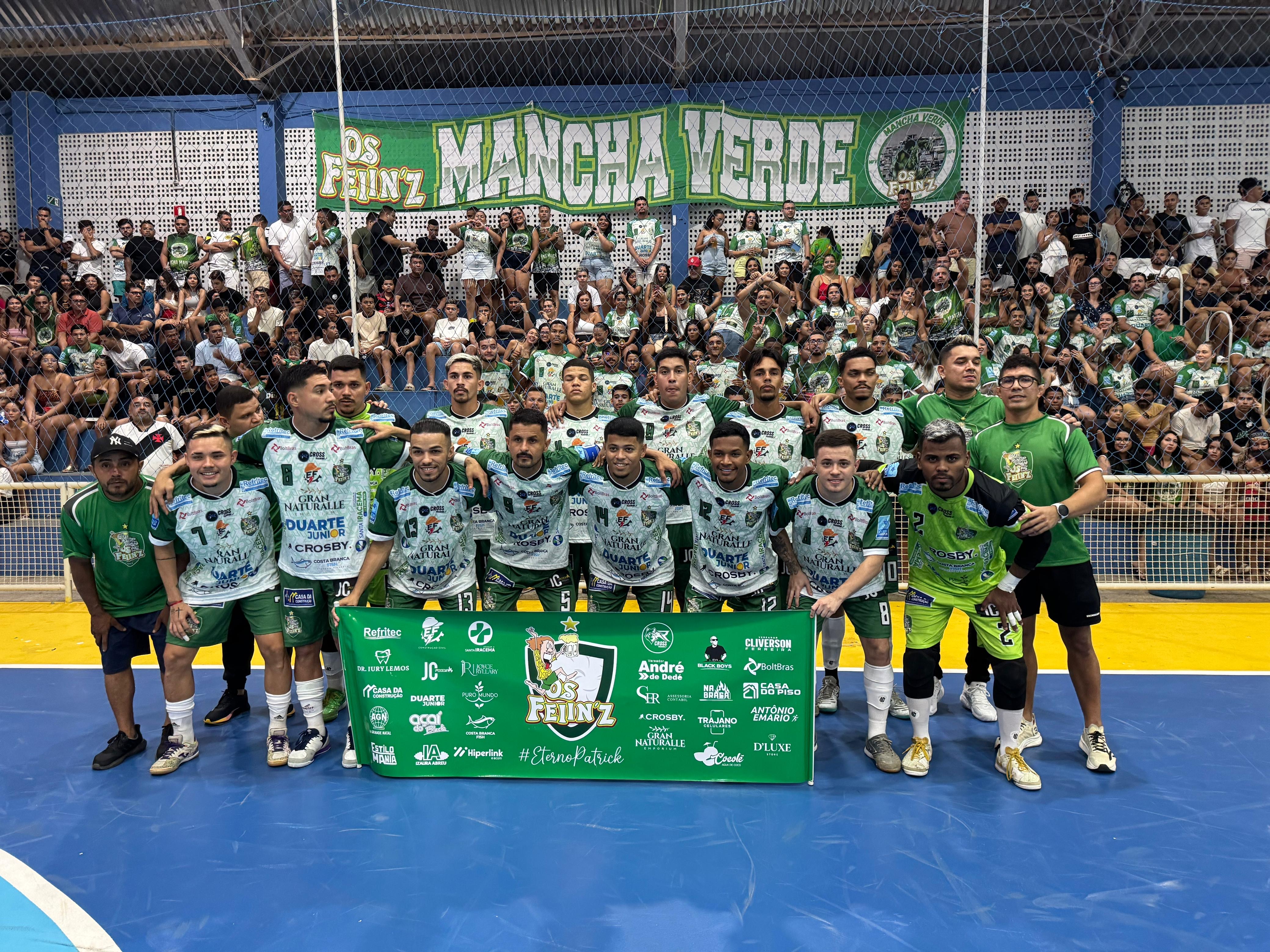 Os Feiin’z garante a classificação no Campeonato de Blocos